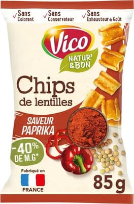 Chips de Lentilles Saveur Paprika
