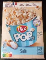 Pop corn salé