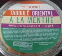 Taboulé oriental à la menthe