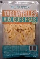 Tagliatelles aux œufs frais