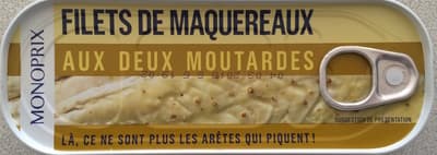 Filet de Maquereaux (Aux Deux Moutardes)
