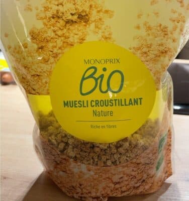Muesli croustillant nature