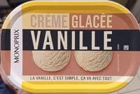 Crème glacée Vanille