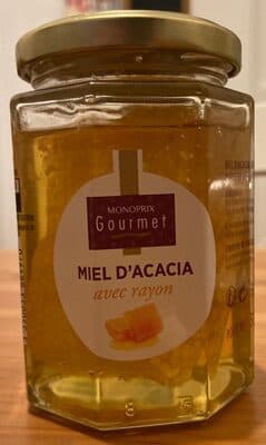 Miel d'Acacia avec rayon