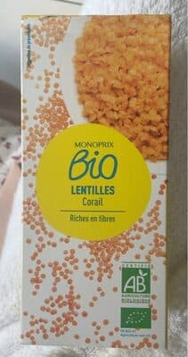 Lentilles Corail