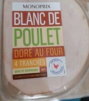 Blanc de poulet doré au four