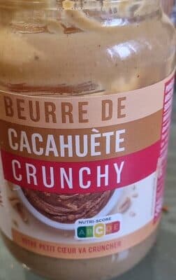 Beurre de cacahuète crunchy