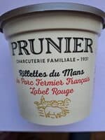 Rillettes du Mans de Porc Fermier Label Rouge
