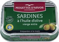 Sardines huile d'olive vierge extra