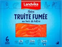 Truite fumée au bois de hêtre