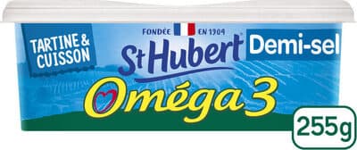 St hubert omega 3 255 g demi sel