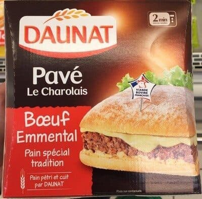 BURGER LE CHAROLAIS BOEUF EMMENTAL
