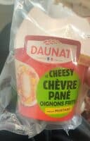 Chessy chèvre pané oignons frits