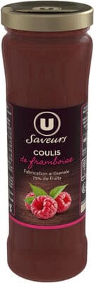Coulis de framboises pot de 220g