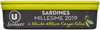 Sardines millésimées à l'huile d'olive vierge extra , 115g