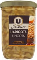Haricots lingots cuisinés à la graissen de canard 780g