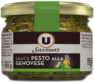 Sauce pesto alla genovese bocal de 190g