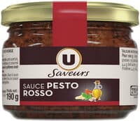 Sauce pesto rosso bocal de 190g