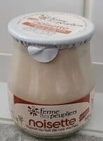 Noisette yaourt au lait de nos vaches