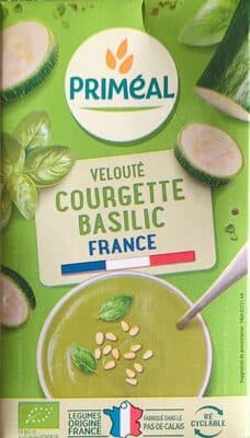 VELOUTE COURGETTE BASILIC