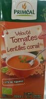 Velouté Tomates & Lentilles corail