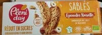 Sablés épeautre noisette