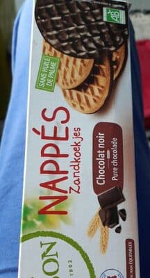 Nappés chocolat noir