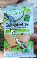 Gaufrettes choco noisettes