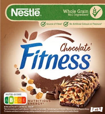 FITNESS CHOC Barres Céréale 6x23.5g