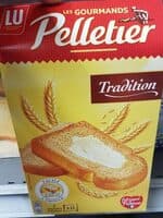 Les gourmands Pelletier Biscottes Tradition