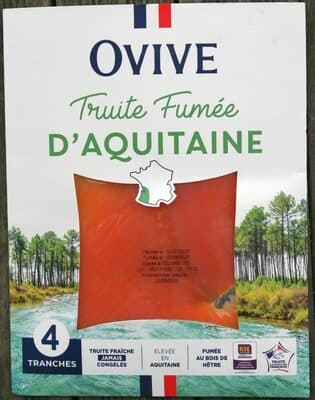 Truite fumée, Aquitaine