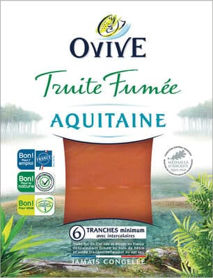 Truite fumée d'Aquitaine