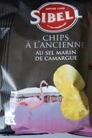 Chips à l'ancienne au sel marin de Camargue
