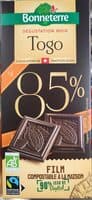 Dégustation Noir Togo 85%