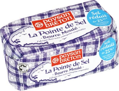 Paysan Breton - Beurre moulé La Pointe de Sel