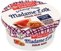 Fromage à tartiner Figue et Noix fouetté MADAME LOIK - 150g