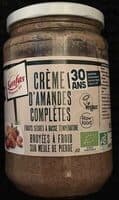 Crème d'amandes complètes