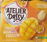 Le brassé mangue passion au lait de coco