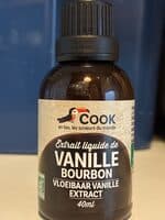 VANILLE Bourbon extrait liquide "COOK" 40ml*