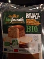 Pain de mie complet bio