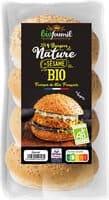Burger nature au sésame