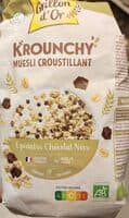 Krounchy épeautre chocolat noir