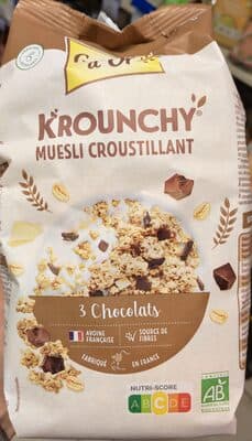 Krounchy 3 chocolats