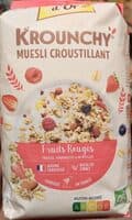 Krounchy muesli croustillant