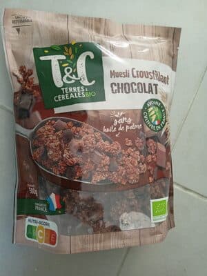 Muesli croustillant chocolat 500 g
