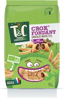 Crok'fondant chocolat noisettes