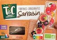 Tartines craquantes au sarrasin