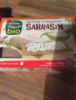 Tartines Craquantes Sarrasin Bio sans gluten