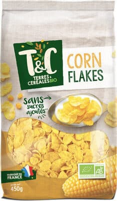 Corn flakes sans sucres ajoutés