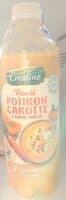 Velouté potiron carotte et crème fraîche